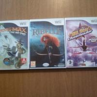 Lotto 3 Giochi Completi Nintendo Wii
