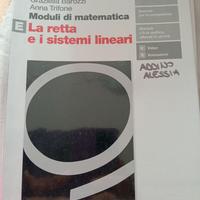Libro la retta e i sistemi linerai E