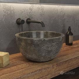 Lavabo In Pietra Leyla SBP Grey Karag