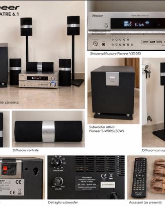 Pioneer home theatre 6.1