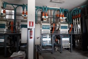 Impianto di macinatura per grano e altro