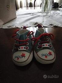 Scarpette neonato snoopy