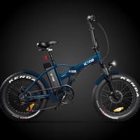 E bike nuva icone blu artic
