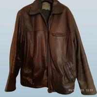  Giubbotto in vera pelle tg XL Rifle