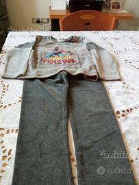 Tuta ginnastica spiderman