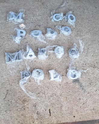Lettere luminose  insegne
