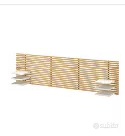 Letto singolo IKEA Mandal con spalliera – come nuo