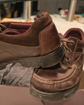 Lumberjack uomo pelle marrone taglia 42