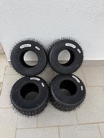 Set gomme Kart da pioggia NUOVE Komet  K3W