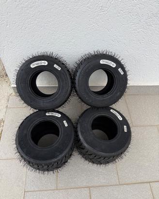 Set gomme Kart da pioggia NUOVE Komet  K3W