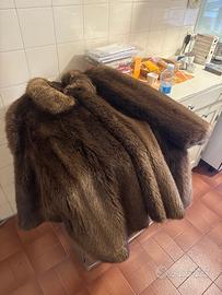 Pelliccia vera sartoriale marmotta