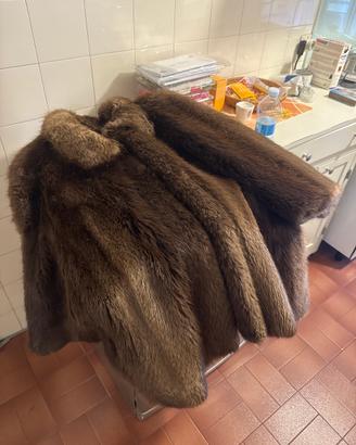 Pelliccia vera sartoriale marmotta