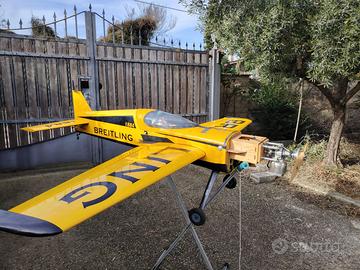 Aeromodello Breitling + DLE 55 esemplare splendido