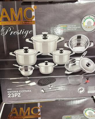 Batteria di pentole nuova AMC prestige
