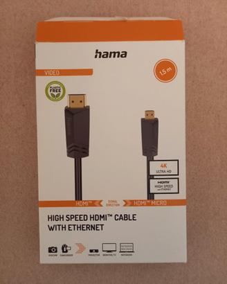 cavo da  hdmi a hdmi Micro hama