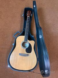 Chitarra Acustica Amplificata Aria AWN-15CE N
