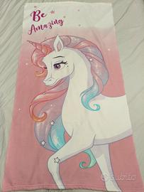 Telo mare bambina Unicorno