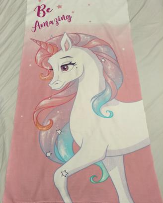 Telo mare bambina Unicorno