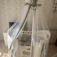 Culla Evolutiva Ovale Cuoricini