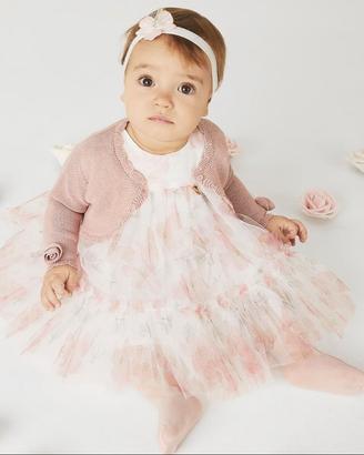 Abito battesimo bambina - Tg. 9 mesi