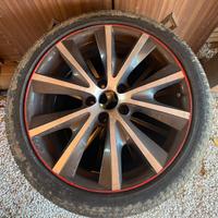 Cerchi alfa romeo 225/40/18 e gomme pirelli p7