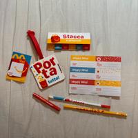 Kit scolastico mc donald.