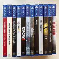 12Giochi PS4 (Nioh, Bloodborne, Dark Souls 3 ecc.)