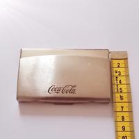 Portabiglietti da visita Coca Cola. 