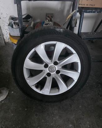 4 cerchi + gomme 16" Citroën 