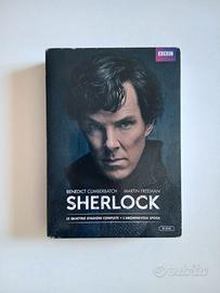 Sherlock BBC Cofanetto DVD completo 4 stagioni