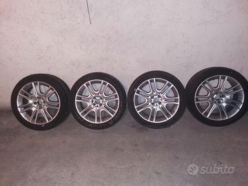 pneumatici 225/45 r17 e cerchi in lega