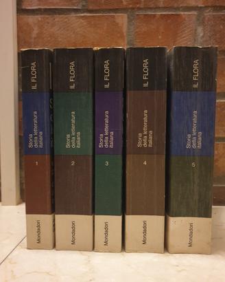 IL FLORA storia della letteratura italiana 