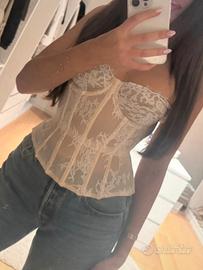 Corsetto in pizzo