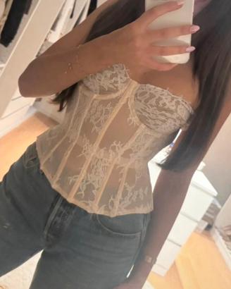 Corsetto in pizzo