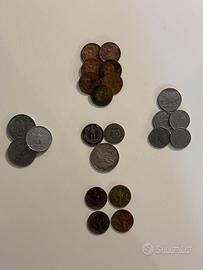 Lotto monete d'epoca Regno d'Italia + L500 "Biga"