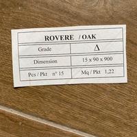 Parquet in massello di rovere