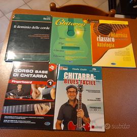 LIBRI PER CHITARRA + CANZONIERI
