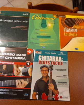 LIBRI PER CHITARRA + CANZONIERI