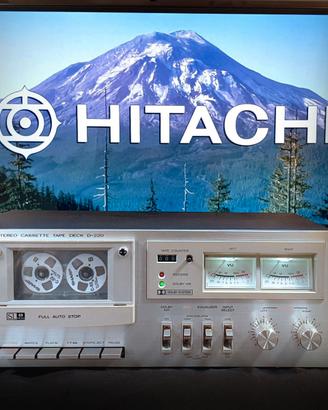 Hitachi D-220 STEREO Piastra CASSETTE DECK