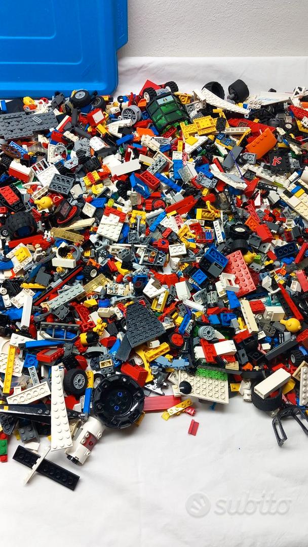 LEGO LOTTO 2KG PEZZI MISTI VARI LOTTI PULITI E SELEZIONATI