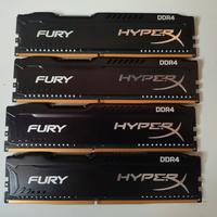 LOTTO RAM KINGSTON HYPER-X FURY 