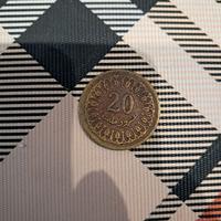 [#1001893] Moneta, Tunisia, 20 Millim, AH 1380/196