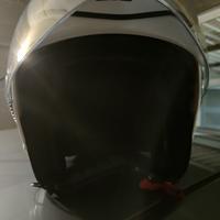 Casco jet AGV orbyt solid bianco