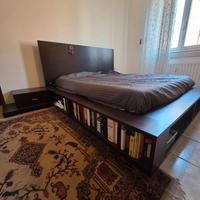 Letto matrimoniale ZEN (materasso opzionale)