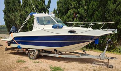 Saver Manta DC 21" più Suzuki DF 150 XL 