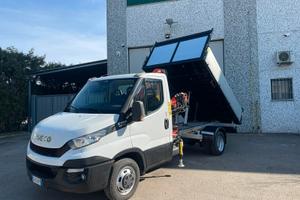 Iveco Daily 35C11 Ribaltabile Trilat + Gru NUOVA