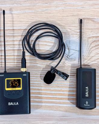 Microfono Lavalier Wireless - BALILA - originale