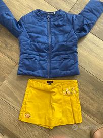 Giubbottino e gonna pantaloncino (no spedizione)