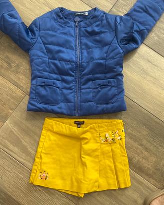 Giubbottino e gonna pantaloncino (no spedizione)