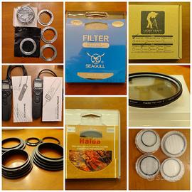 accessori fotografici vari